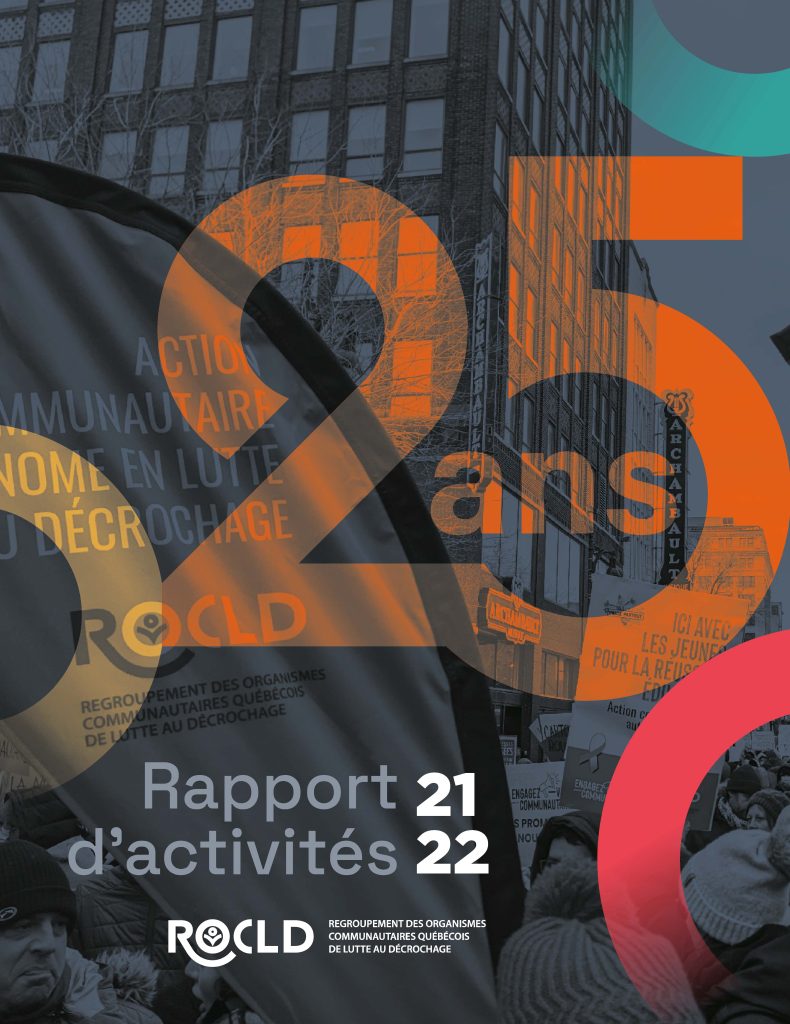 Rapport d'activités 2021-2022 du ROCLD